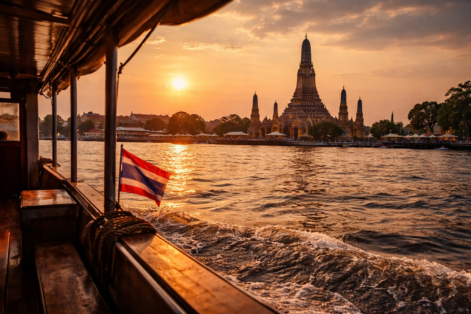 PR🚤遠い昔、チャオプラヤー川で感じた心の安らぎと海外旅行予約サービスおすすめ9選🕌✨