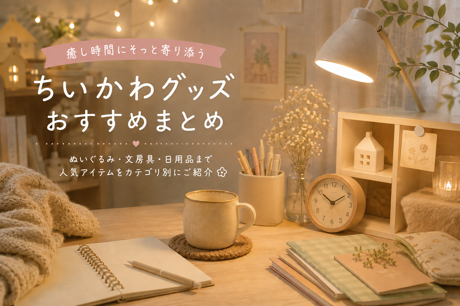 ちいかわグッズまとめ｜ぬいぐるみ・文房具・雑貨のおすすめ紹介 | hiroの静かな日々