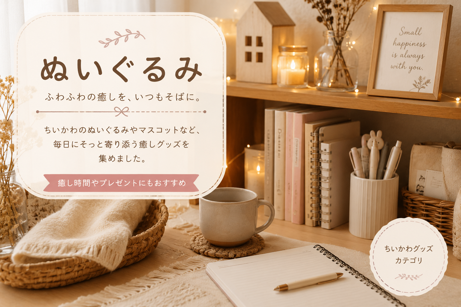 ちいかわぬいぐるみまとめ｜飾りやすい人気グッズ紹介 | hiroの静かな日々