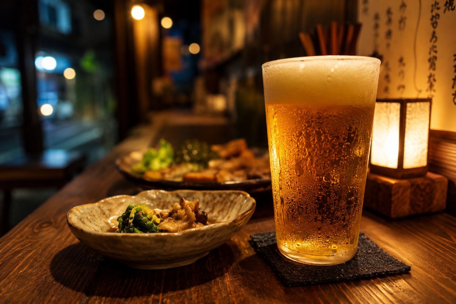ビール｜灯下酒房 - 帰宅後の夜に寄り添う静かな時間