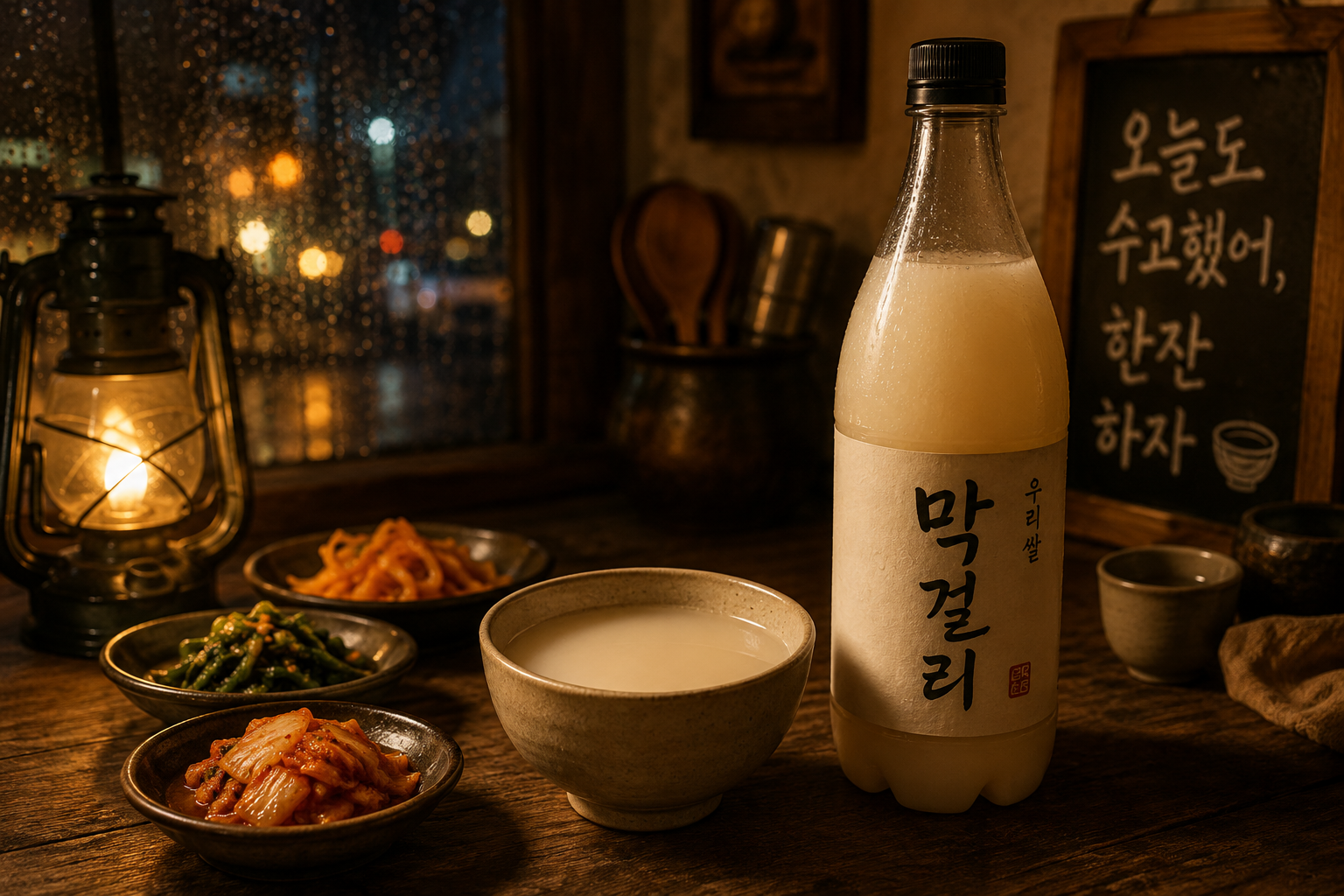 マッコリ｜灯下酒房 - 静かな夜に楽しむやさしい一杯