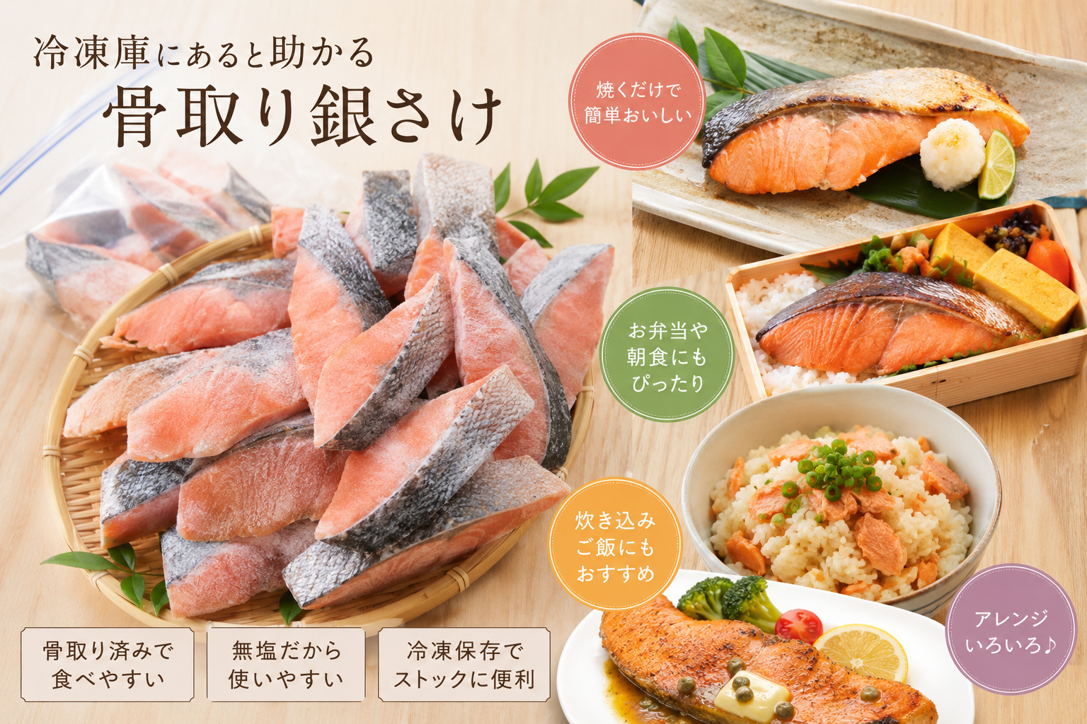 PR ※２kg完売※【11日正午まで半額クーポン！最大6,490円OFF】訳あり〈無塩〉骨取り 銀さけ （選べる1kg・2kg）｜骨なし チリ産 養殖 鮭 さけ サケ 銀鮭 厚切り 切身 冷凍 ストック 業務用 食品 離乳食 お弁当 アスタキサンチン 一部地域除き 送料無料