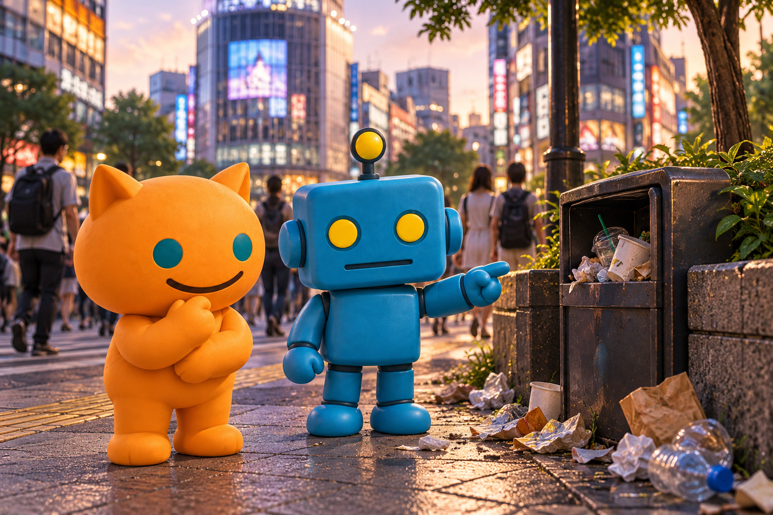 PR　ごみを捨てる場所がない街で、ポイ捨てを罰するということ。東京都の新たな対策を考える