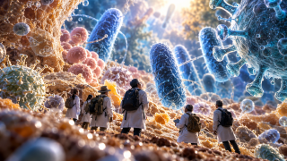 人間が世界の主人公とは限らない。微生物になった博士たちが見た世界